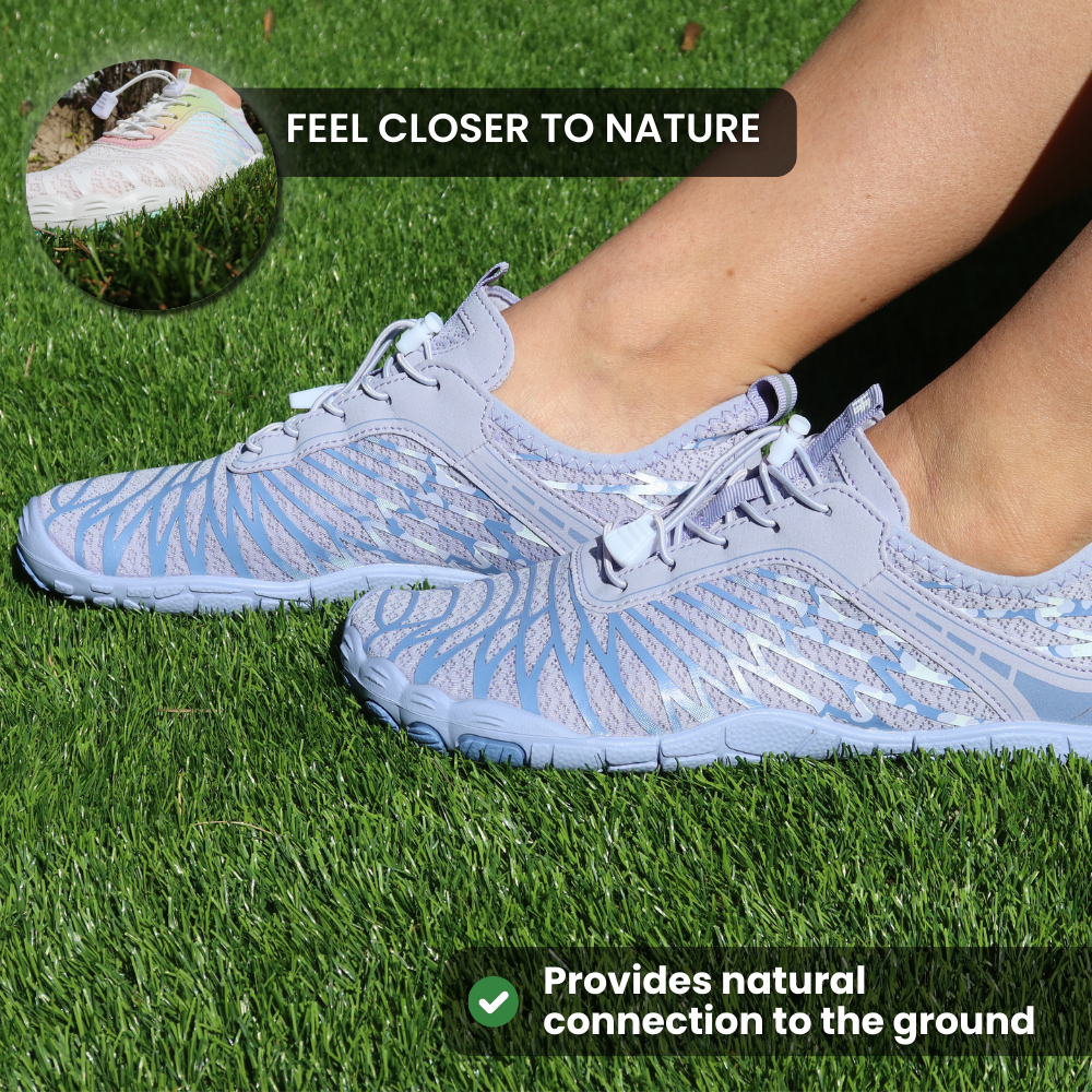 Pewna Lekkość™ - Buty Barefoot Lekkie z Antypoślizgową Podeszwą – Komfortowe dla Naturalnego Chodu