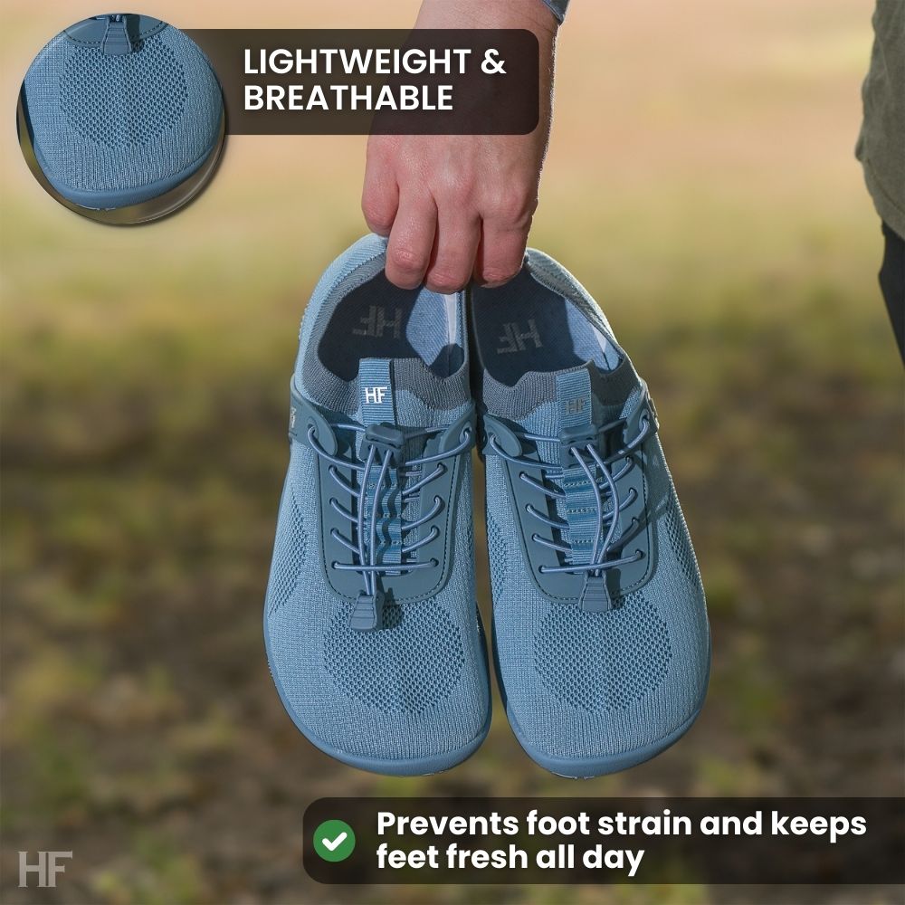 Pewna Komfort Pro™ - Buty Barefoot z Podeszwą Zero-Drop i Antypoślizgową – Wygodne i Elastyczne do Naturalnego Ruchu