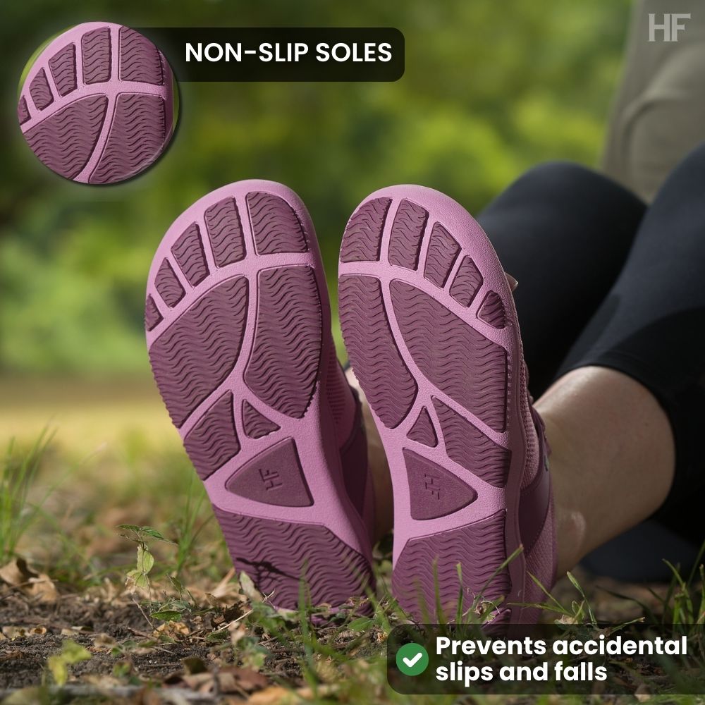 Pewna Komfort Pro™ - Buty Barefoot z Podeszwą Zero-Drop i Antypoślizgową – Wygodne i Elastyczne do Naturalnego Ruchu