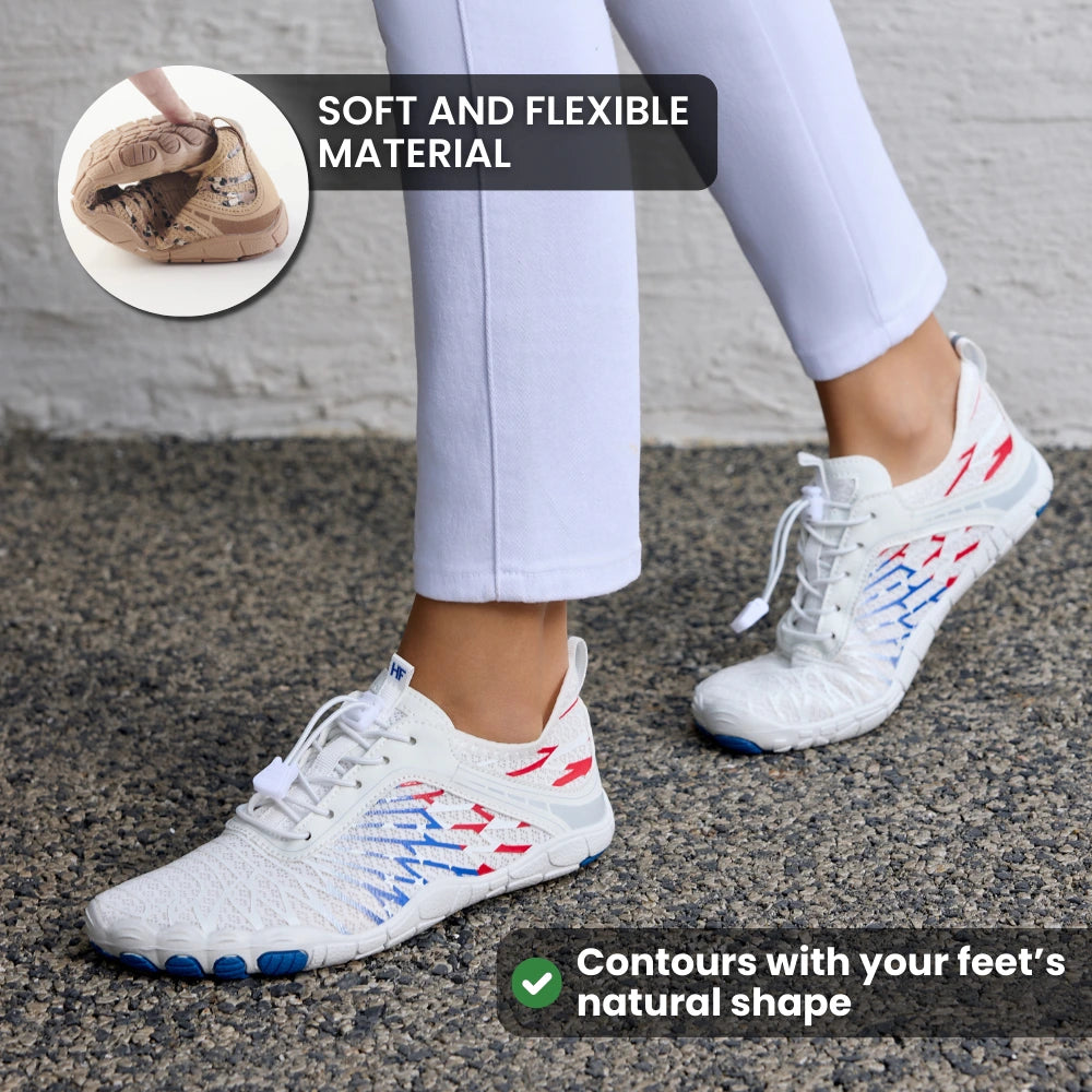 Pewna Energia™ - Buty Barefoot z Szerokim Noskiem, Elastyczną i Antypoślizgową Podeszwą