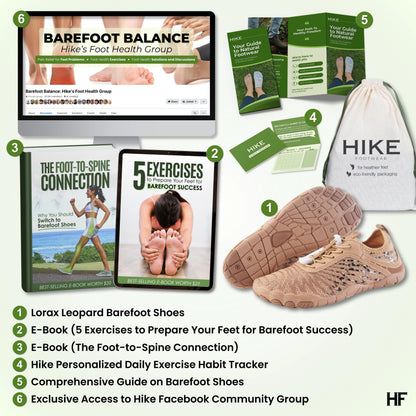 Pewna Lekkość™ - Buty Barefoot Lekkie z Antypoślizgową Podeszwą – Komfortowe dla Naturalnego Chodu