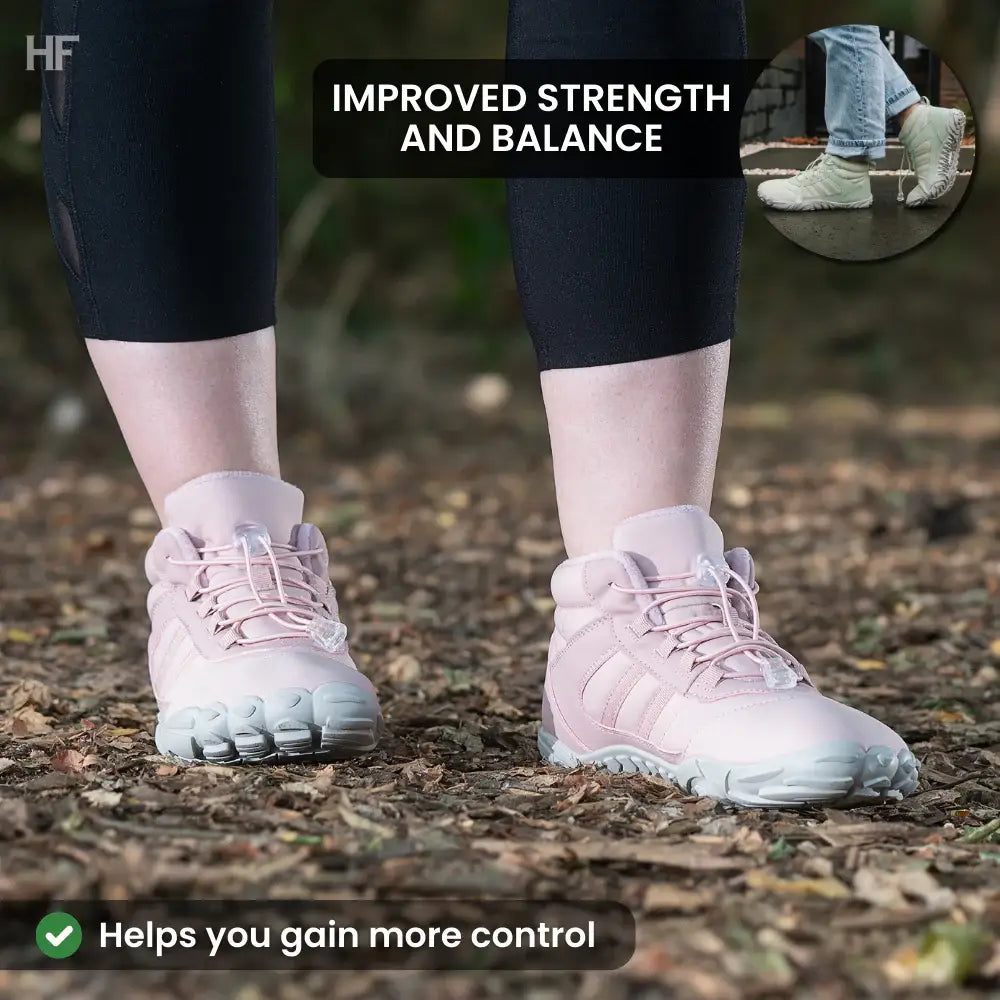 Pewna Zima Pro™ Buty Barefoot Zimowe, Wodoodporne i Antypoślizgowe - do Aktywności na Świeżym Powietrzu