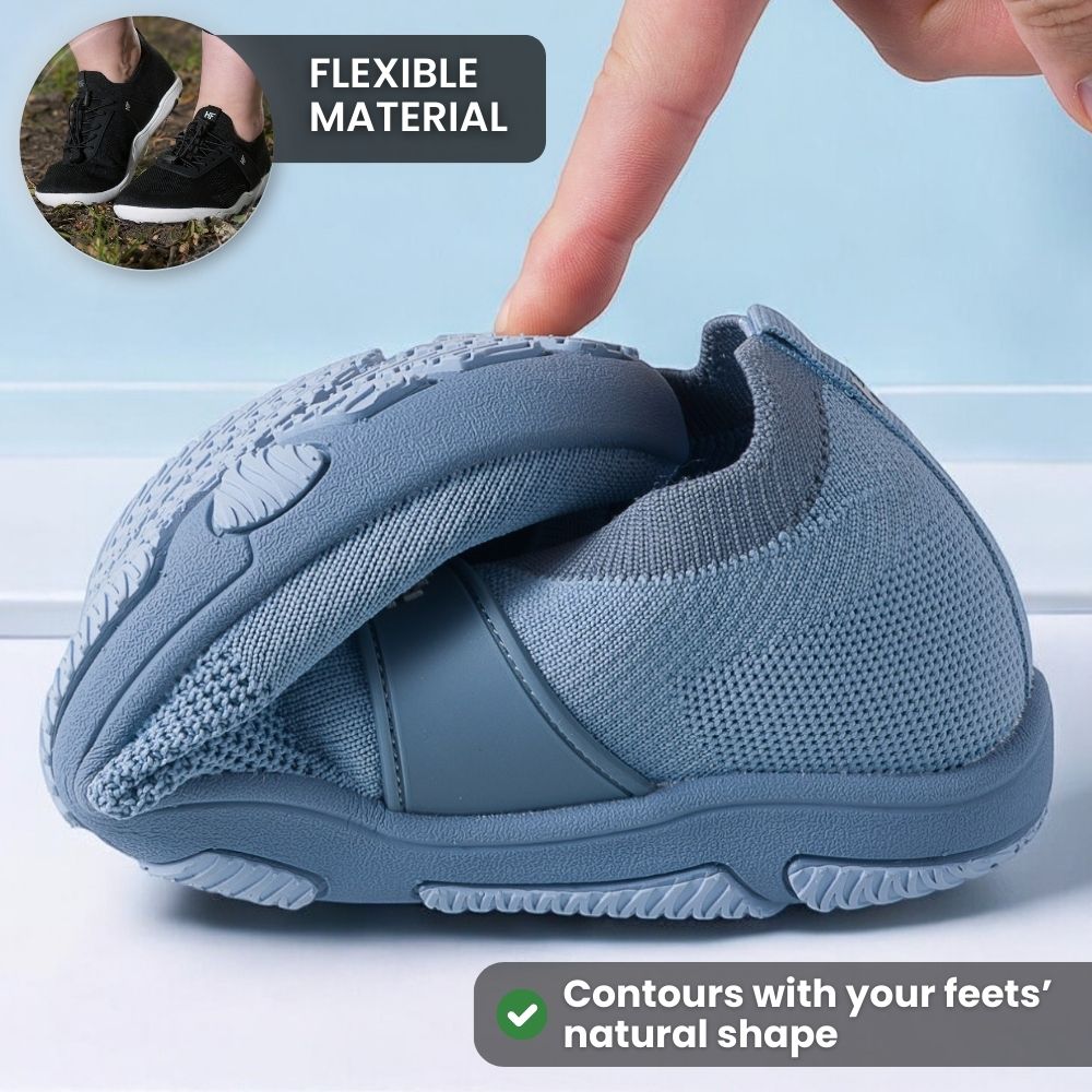 Pewna Komfort Pro™ - Buty Barefoot z Podeszwą Zero-Drop i Antypoślizgową – Wygodne i Elastyczne do Naturalnego Ruchu