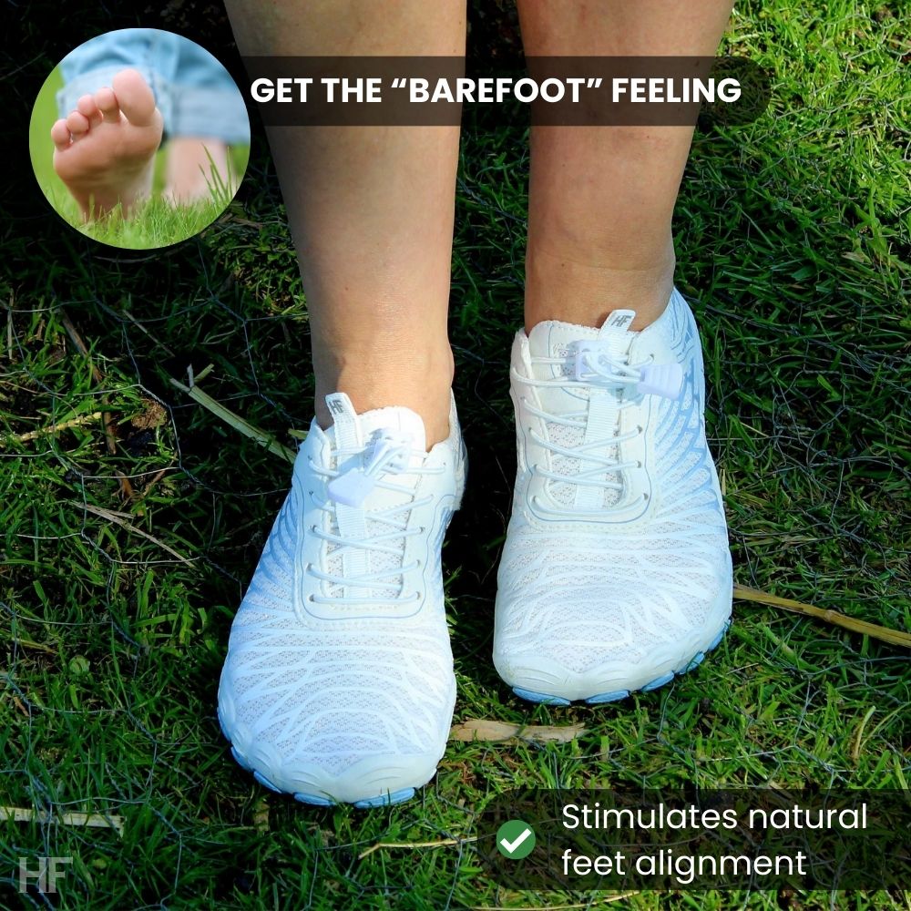 Pewny Start™ - Lekkie Buty Barefoot Unisex z Elastyczną Podeszwą – Idealne do Codziennych Aktywności