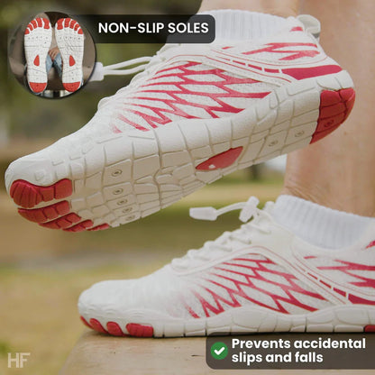 Pewny Komfort Pro™ Buty Barefoot – Antypoślizgowe, Ekologiczne, Unisex, Podeszwa "Zero-Drop"