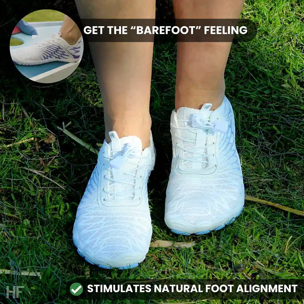 Pewny Komfort Pro™ Buty Barefoot – Antypoślizgowe, Ekologiczne, Unisex, Podeszwa "Zero-Drop"