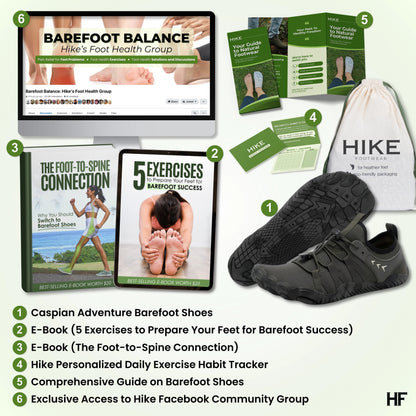 Pewna Przygoda™ - Buty Barefoot Antypoślizgowe i Elastyczne