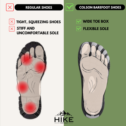 Pewny Rytm™ - Buty Barefoot, Antypoślizgowe, Ultra-Lekkie, Elastyczne, Podeszwa "Zero-Drop"