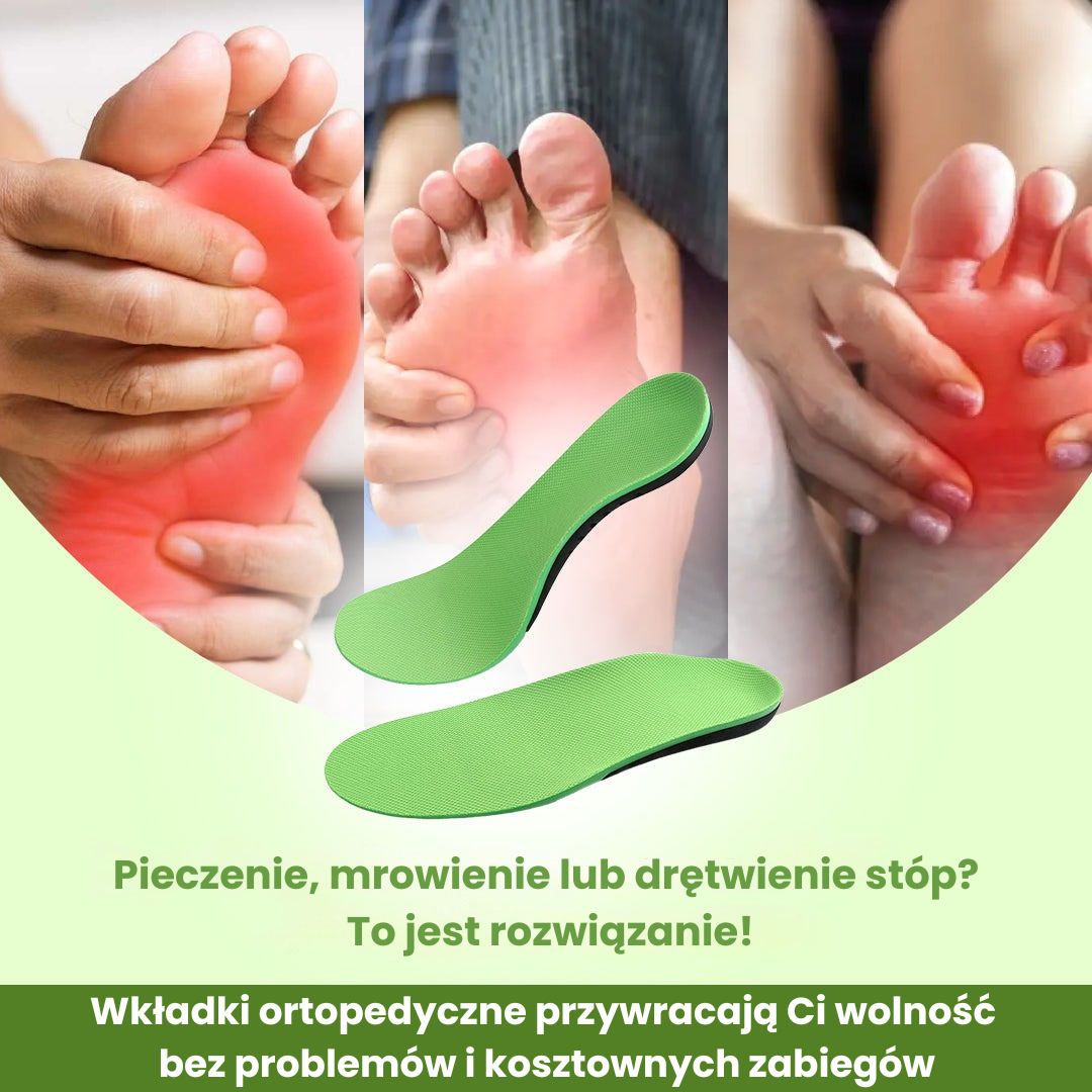 Wkładki Ergonomiczne – Amortyzujące i Łagodzące Ból